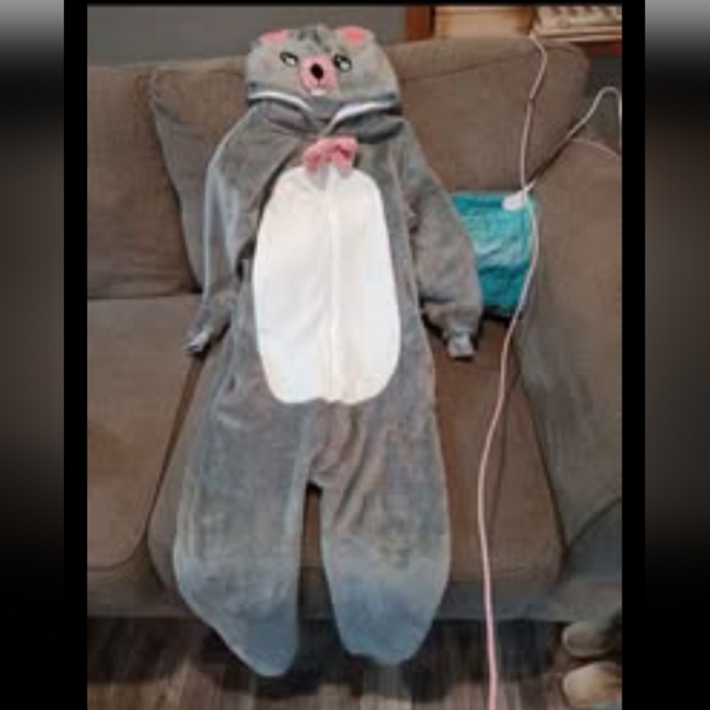 Gray Mouse Kids Costume, NWOT